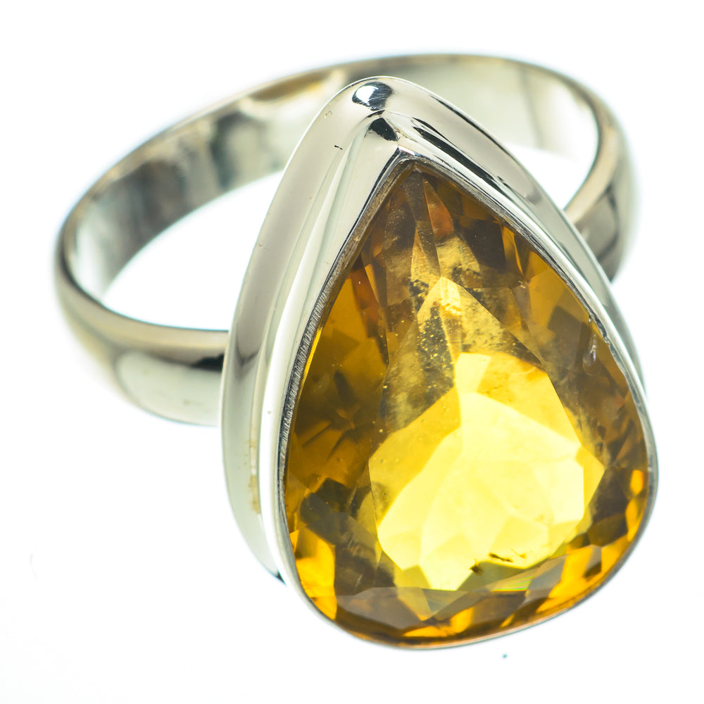 Citrine Rings handcrafted by Anasilvercos - RING59848