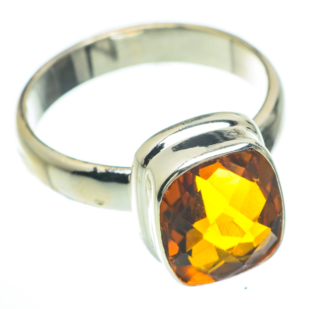 Citrine Rings handcrafted by Anasilvercos - RING59849