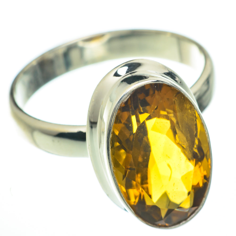 Citrine Rings handcrafted by Anasilvercos - RING59850