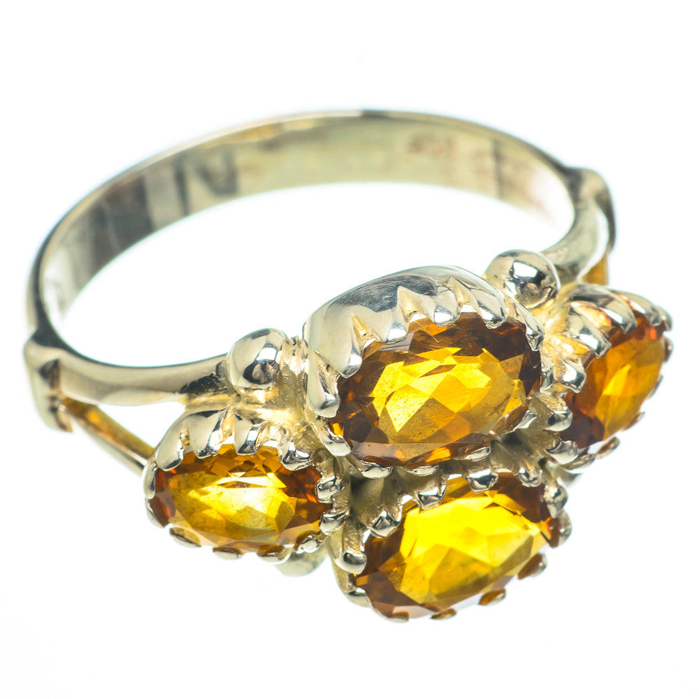 Citrine Rings handcrafted by Anasilvercos - RING59851