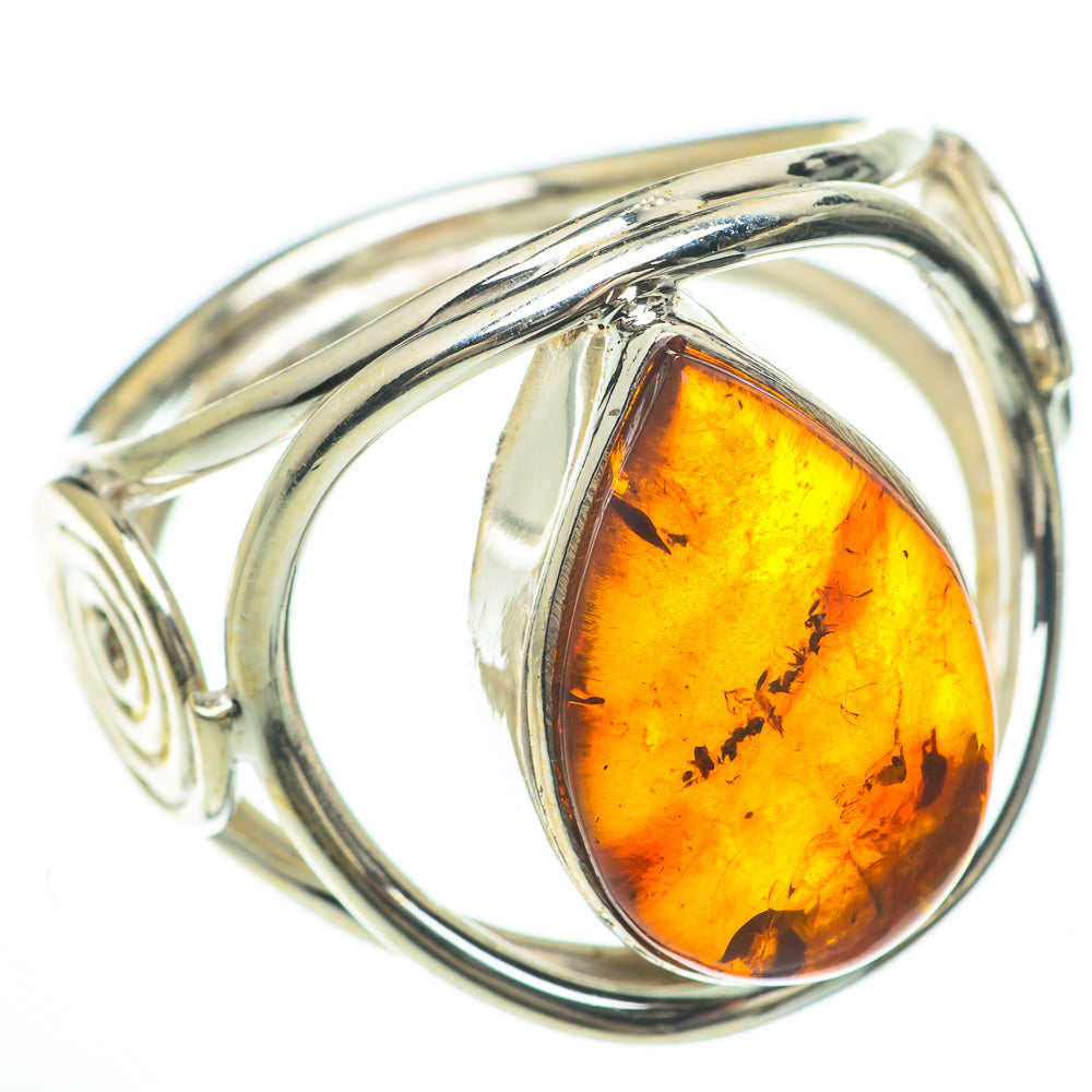 Baltic Amber Rings handcrafted by Anasilvercos - RING59852