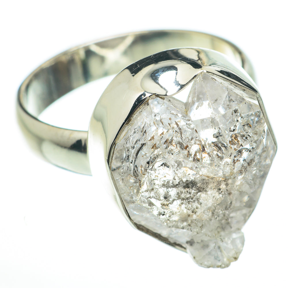 Herkimer Diamond Rings handcrafted by Anasilvercos - RING59860