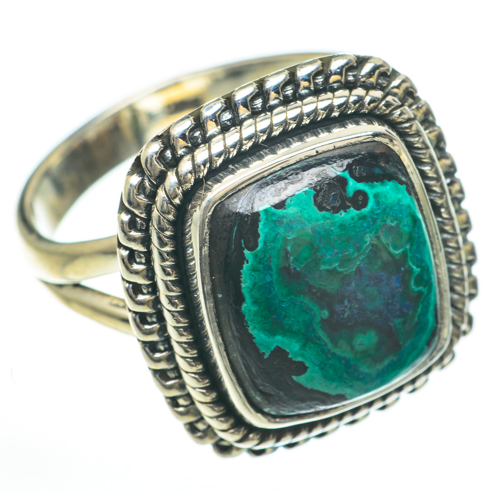 Chrysocolla Rings handcrafted by Anasilvercos - RING59879