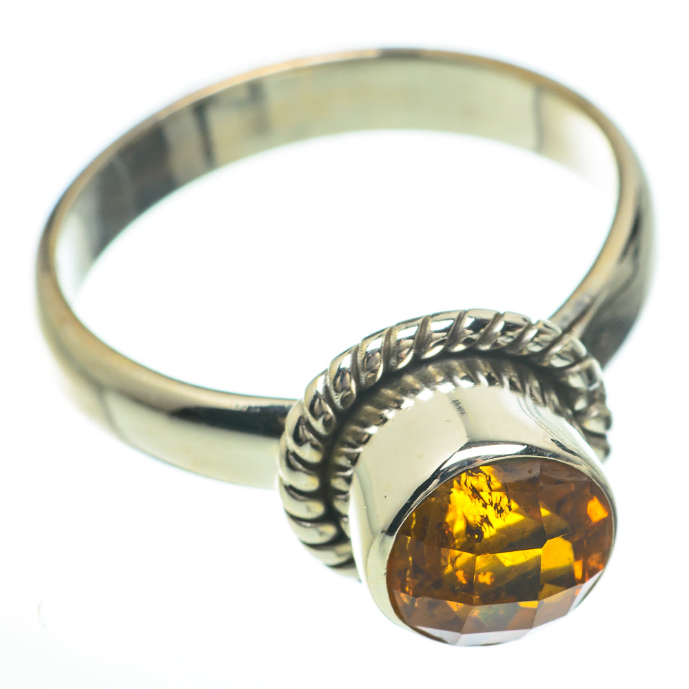 Citrine Rings handcrafted by Anasilvercos - RING59882