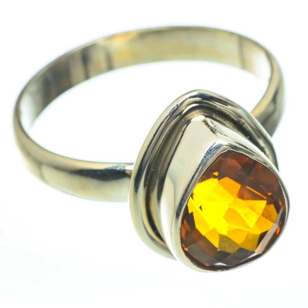Citrine Rings handcrafted by Anasilvercos - RING59883