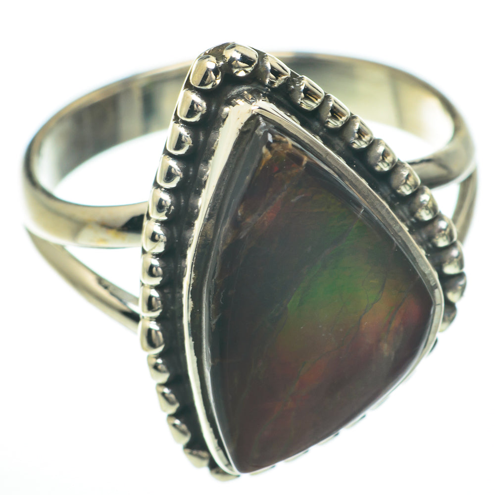 Ammolite Rings handcrafted by Anasilvercos - RING59889