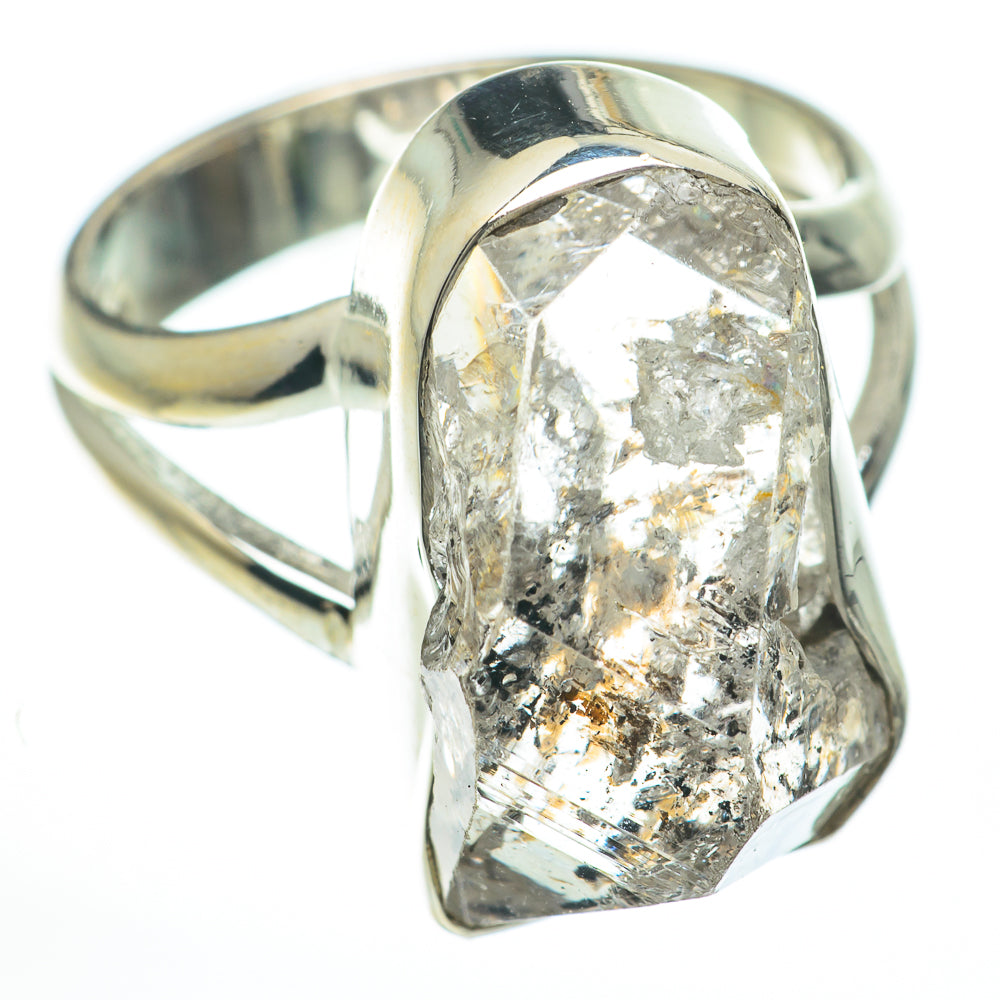 Herkimer Diamond Rings handcrafted by Anasilvercos - RING59893