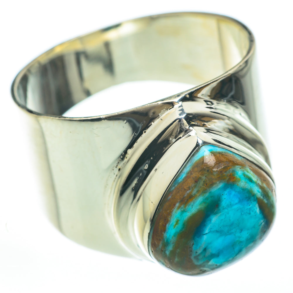 Chrysocolla Rings handcrafted by Anasilvercos - RING59898