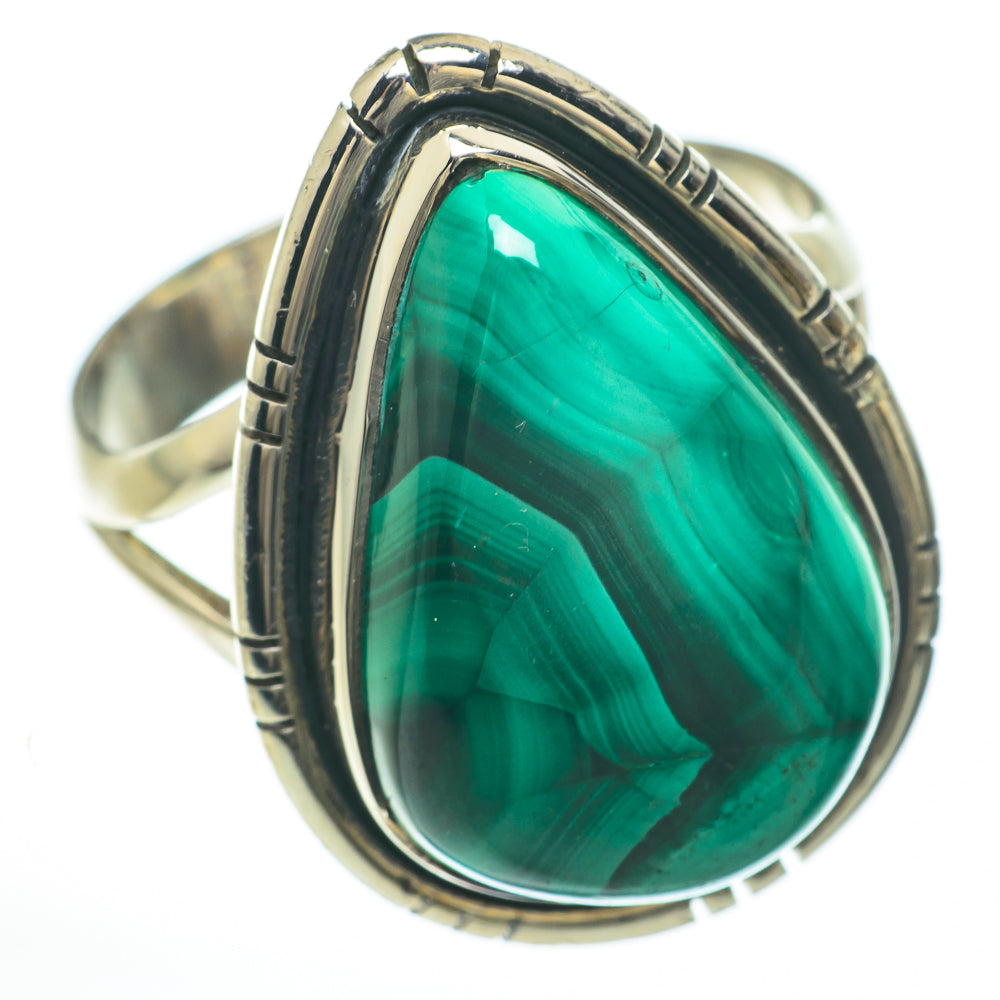 Malachite Rings handcrafted by Anasilvercos - RING59906