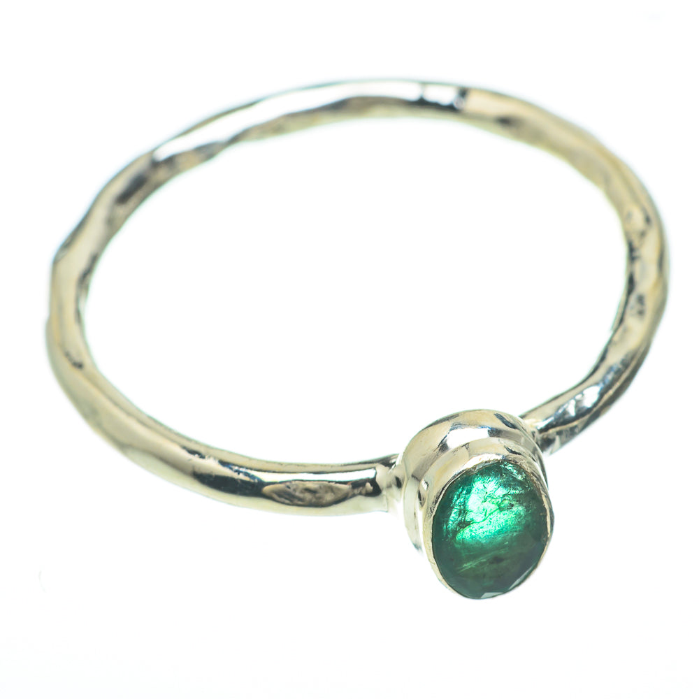 Zambian Emerald Rings handcrafted by Anasilvercos - RING59908