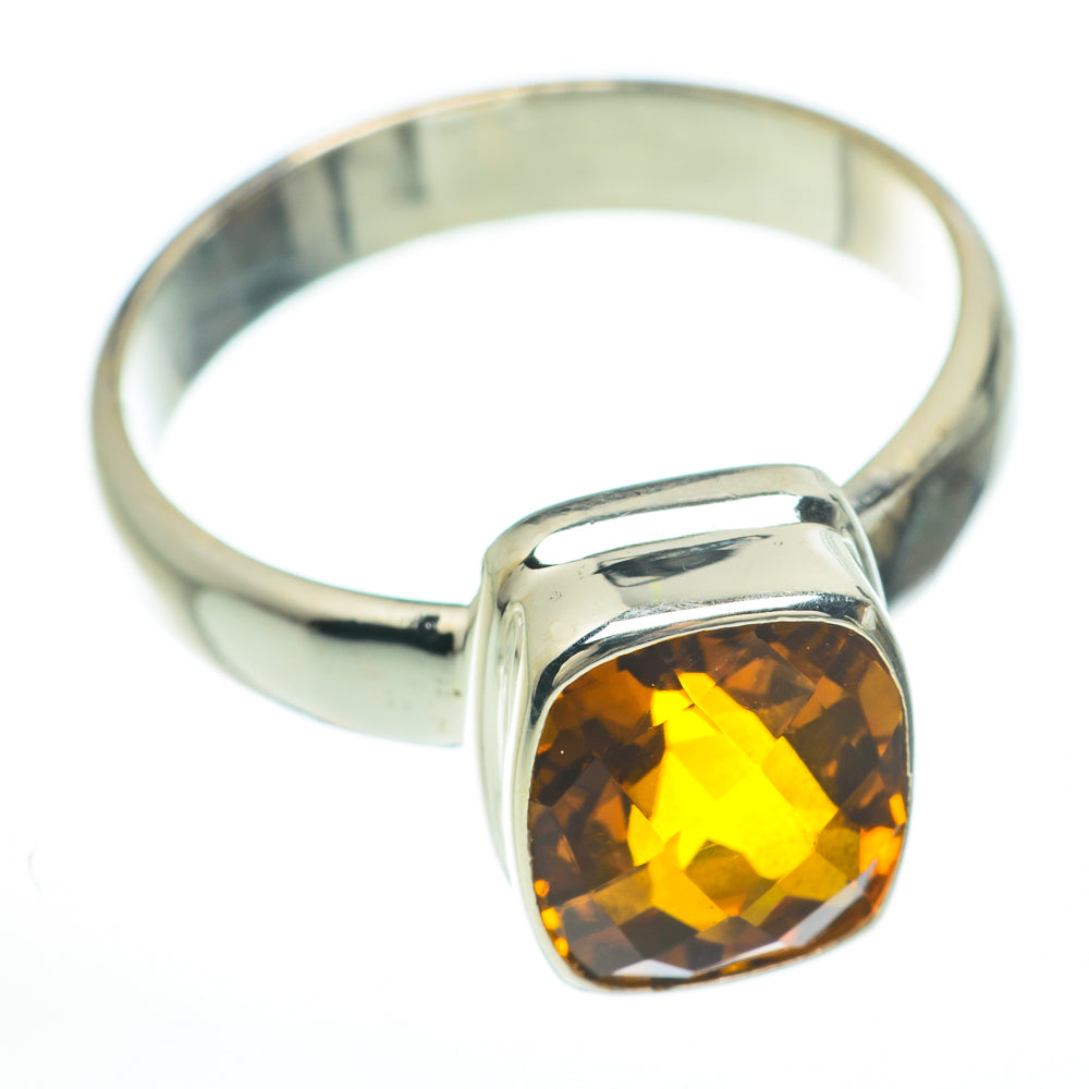 Citrine Rings handcrafted by Anasilvercos - RING59909
