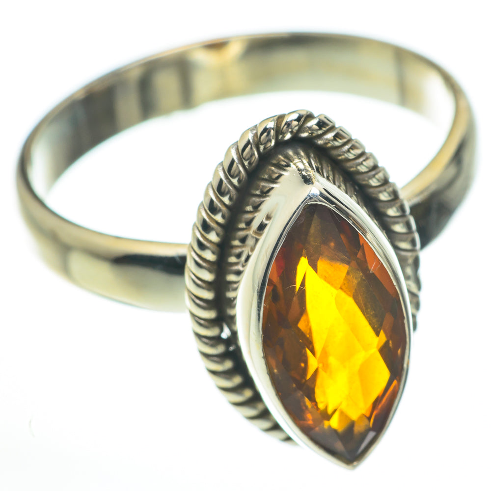Citrine Rings handcrafted by Anasilvercos - RING59910