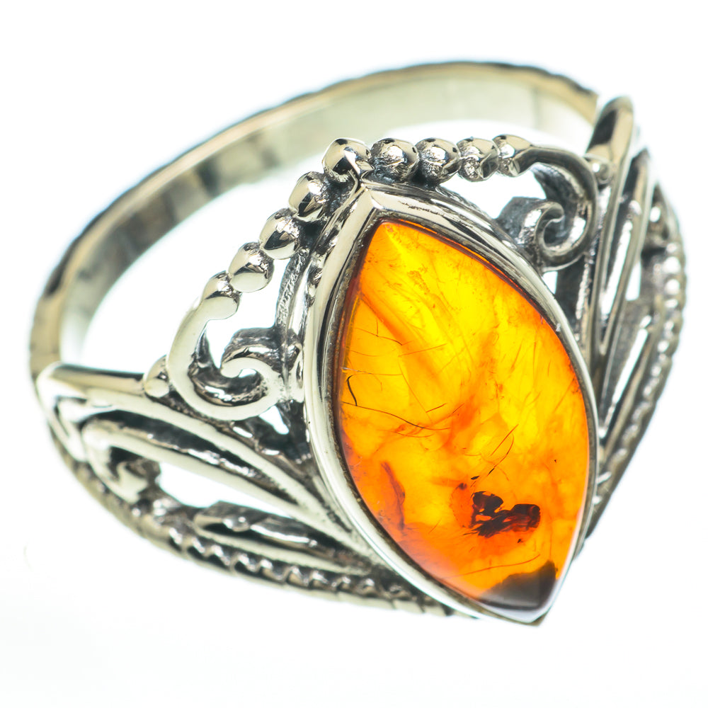 Baltic Amber Rings handcrafted by Anasilvercos - RING59913