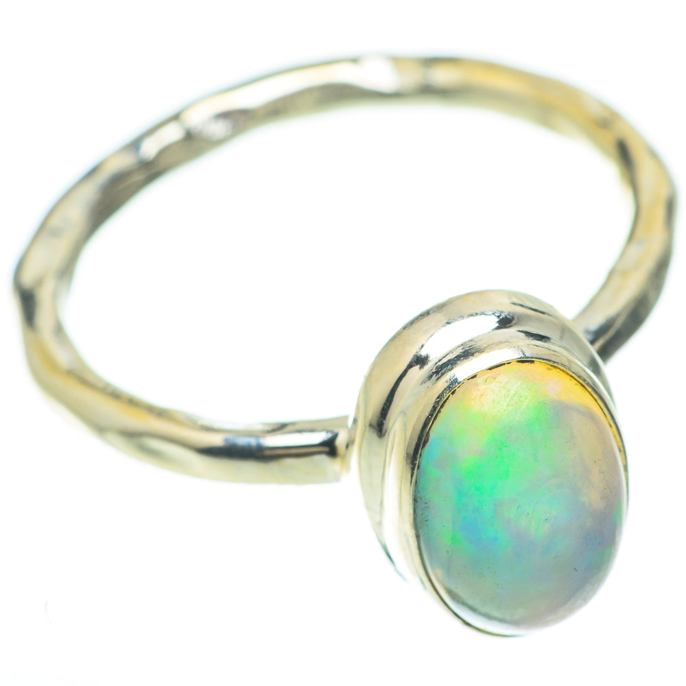 Ethiopian Opal Rings handcrafted by Anasilvercos - RING59923