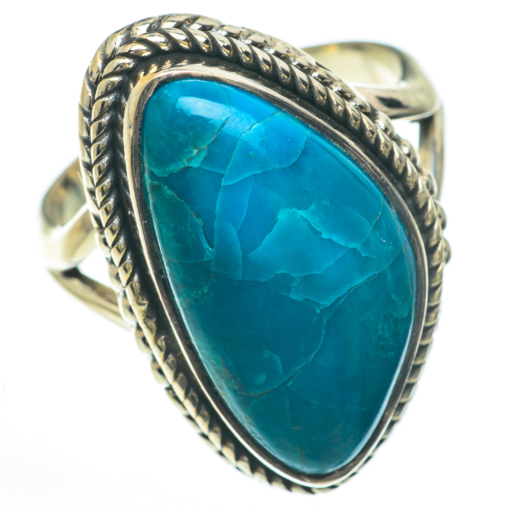 Chrysocolla Rings handcrafted by Anasilvercos - RING59929
