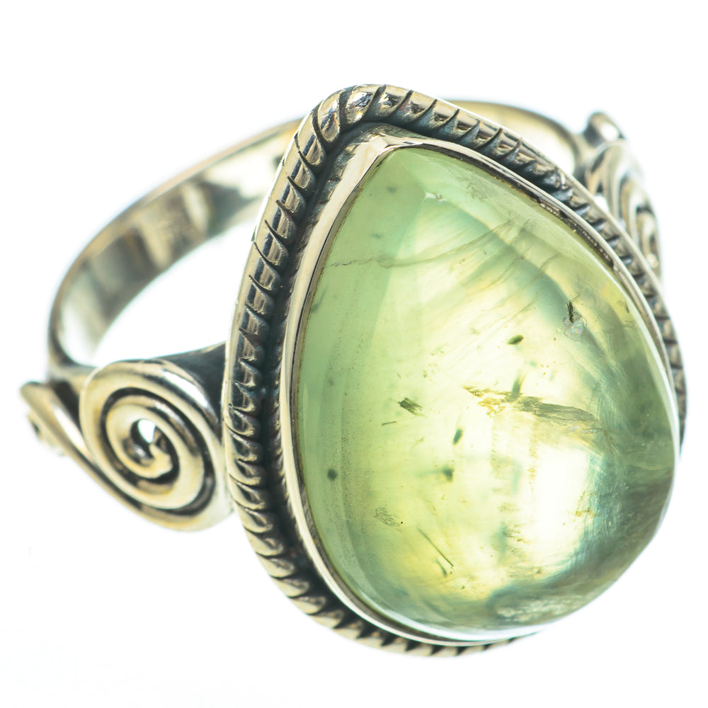 Prehnite Rings handcrafted by Anasilvercos - RING59932