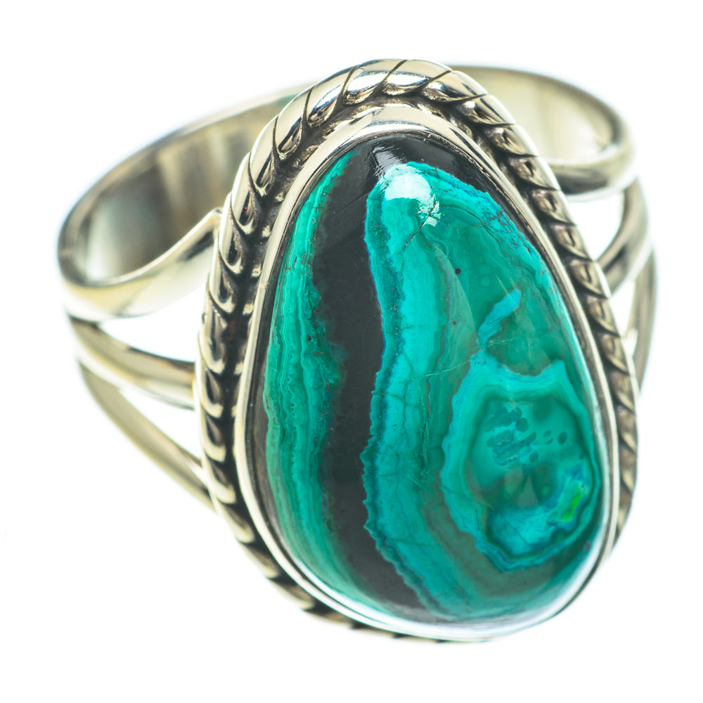 Malachite Rings handcrafted by Anasilvercos - RING59934
