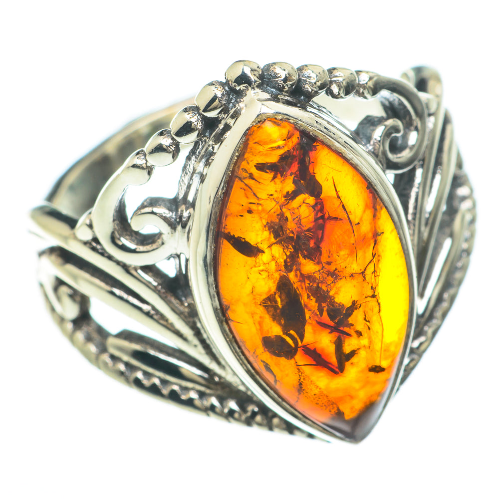 Baltic Amber Rings handcrafted by Anasilvercos - RING59941