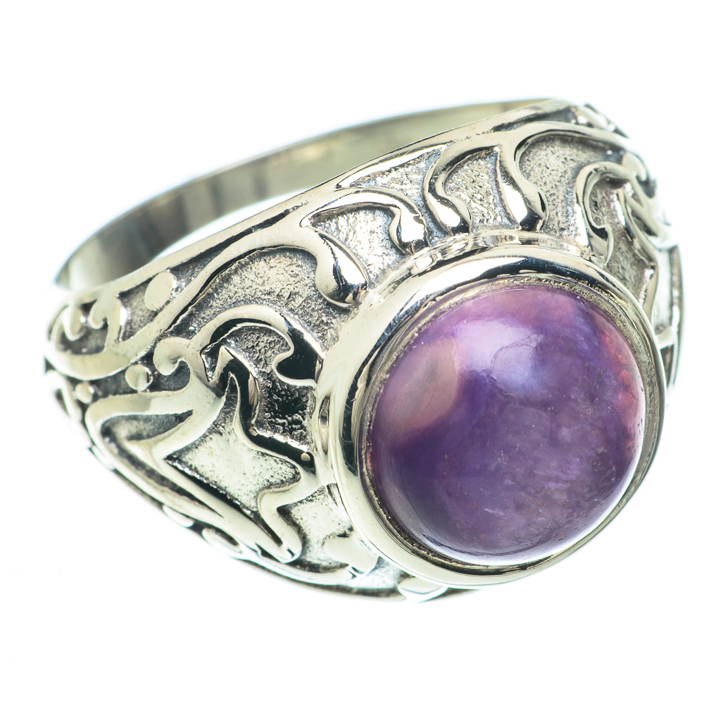 Charoite Rings handcrafted by Anasilvercos - RING59946