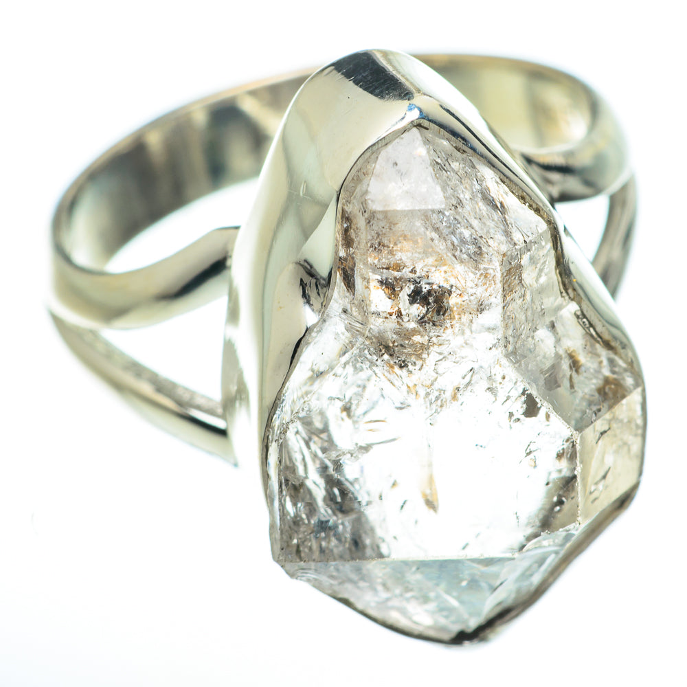 Herkimer Diamond Rings handcrafted by Anasilvercos - RING59947