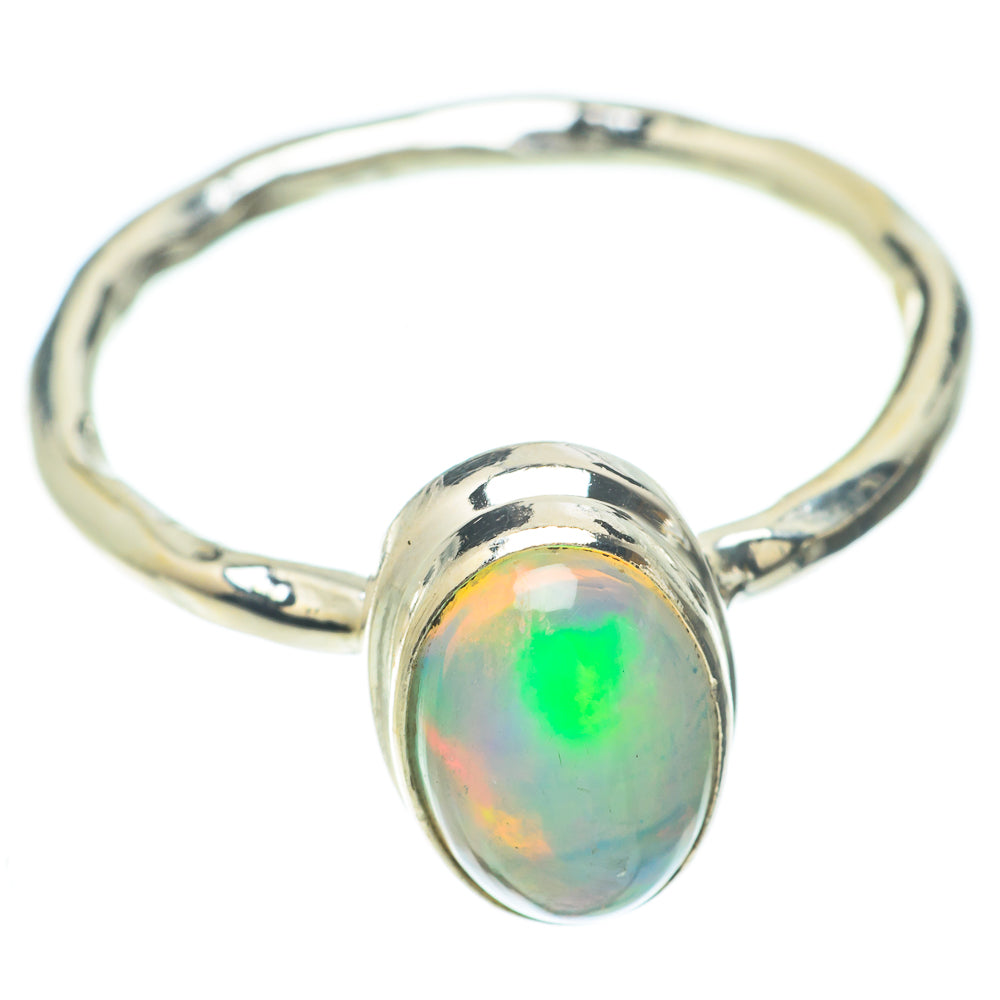 Ethiopian Opal Rings handcrafted by Anasilvercos - RING59949
