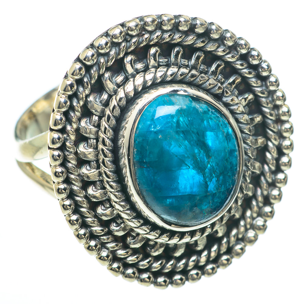 Apatite Rings handcrafted by Anasilvercos - RING59953