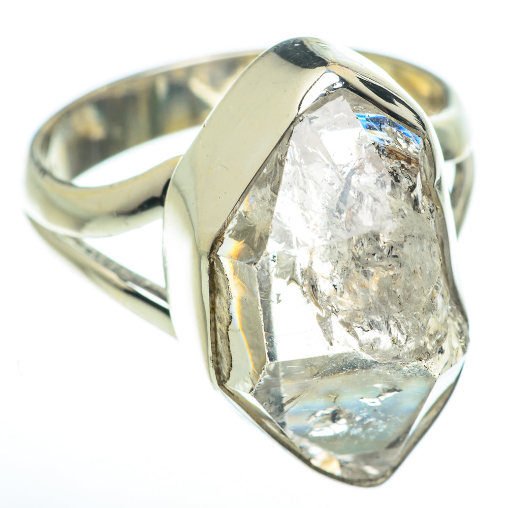 Herkimer Diamond Rings handcrafted by Anasilvercos - RING59974