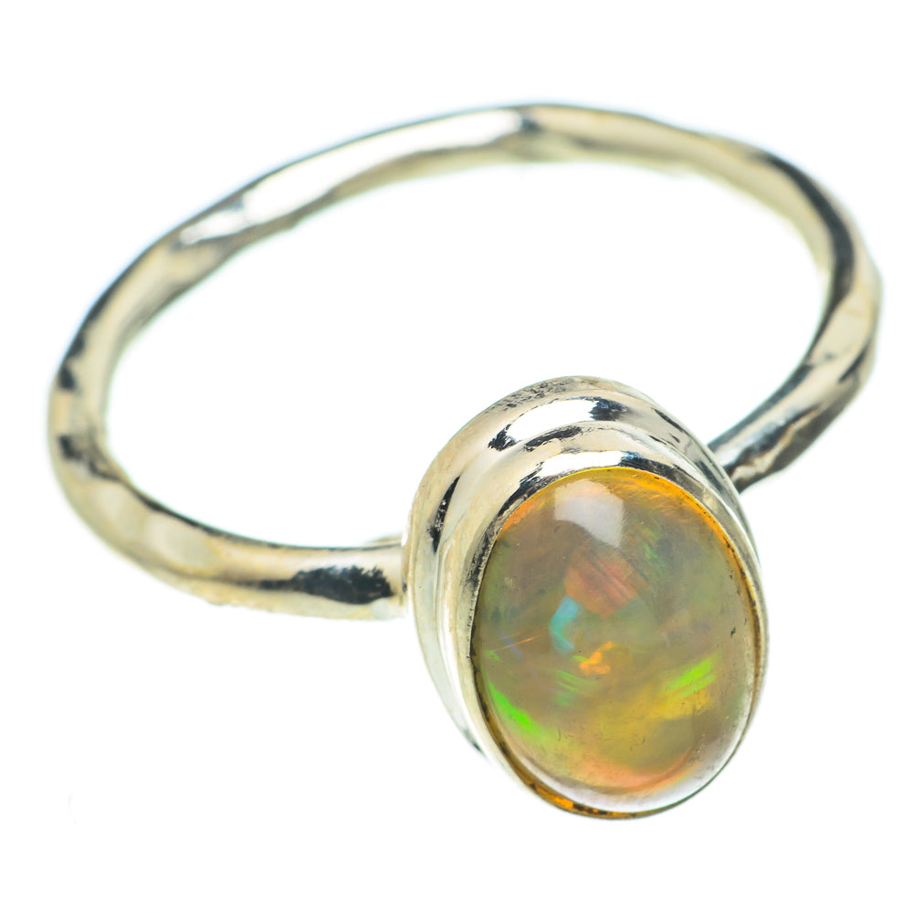 Ethiopian Opal Rings handcrafted by Anasilvercos - RING59976