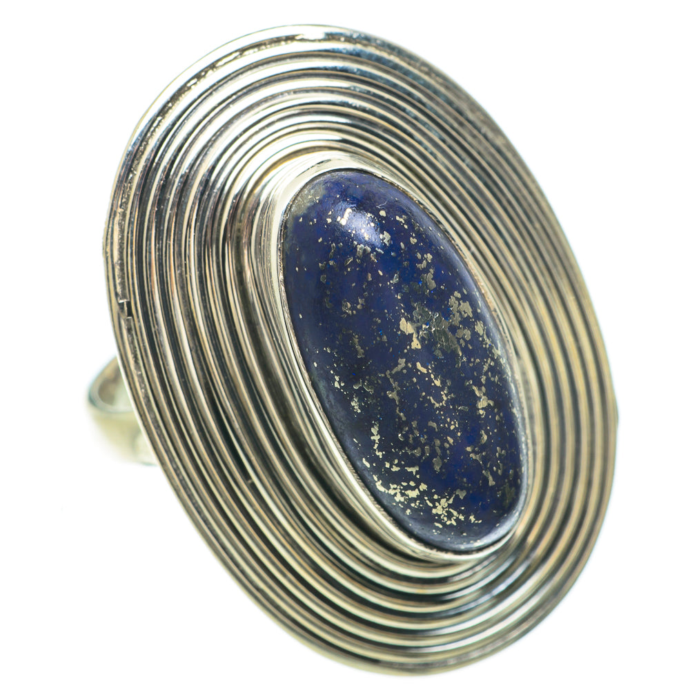 Lapis Lazuli Rings handcrafted by Anasilvercos - RING60007