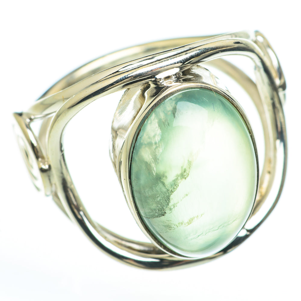 Prehnite Rings handcrafted by Anasilvercos - RING60012