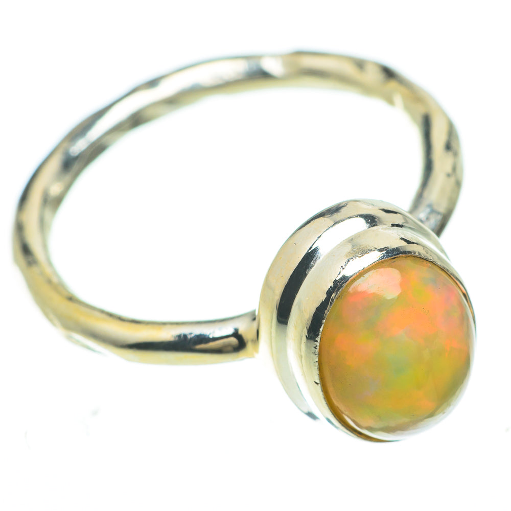 Ethiopian Opal Rings handcrafted by Anasilvercos - RING60024