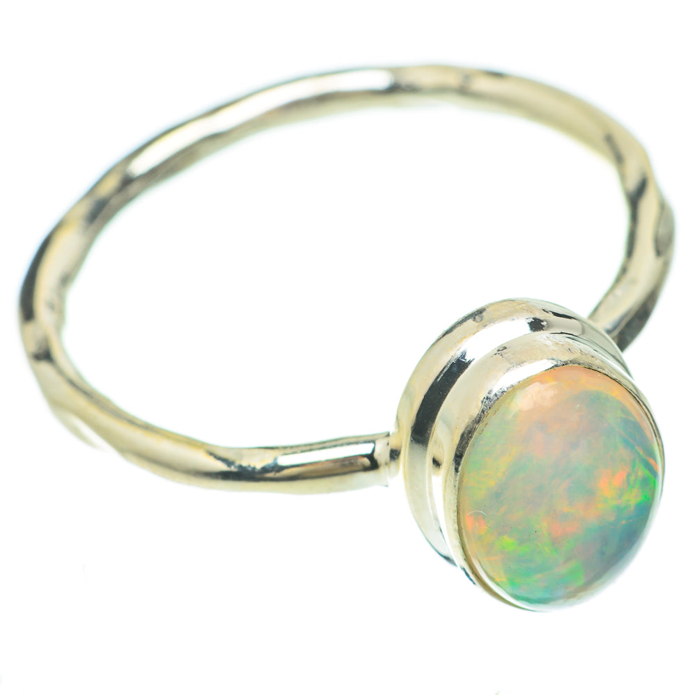 Ethiopian Opal Rings handcrafted by Anasilvercos - RING60025
