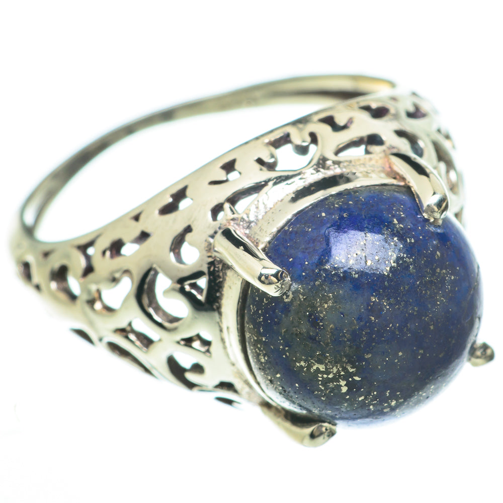 Lapis Lazuli Rings handcrafted by Anasilvercos - RING60026