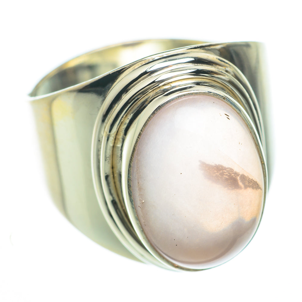 Rose Quartz Rings handcrafted by Anasilvercos - RING60045
