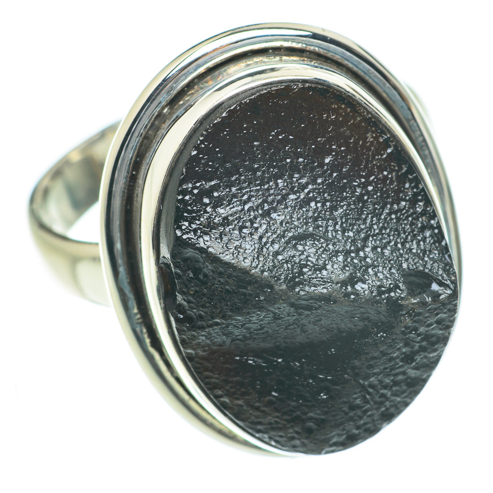 Tektite Rings handcrafted by Anasilvercos - RING60051 - Photo 2