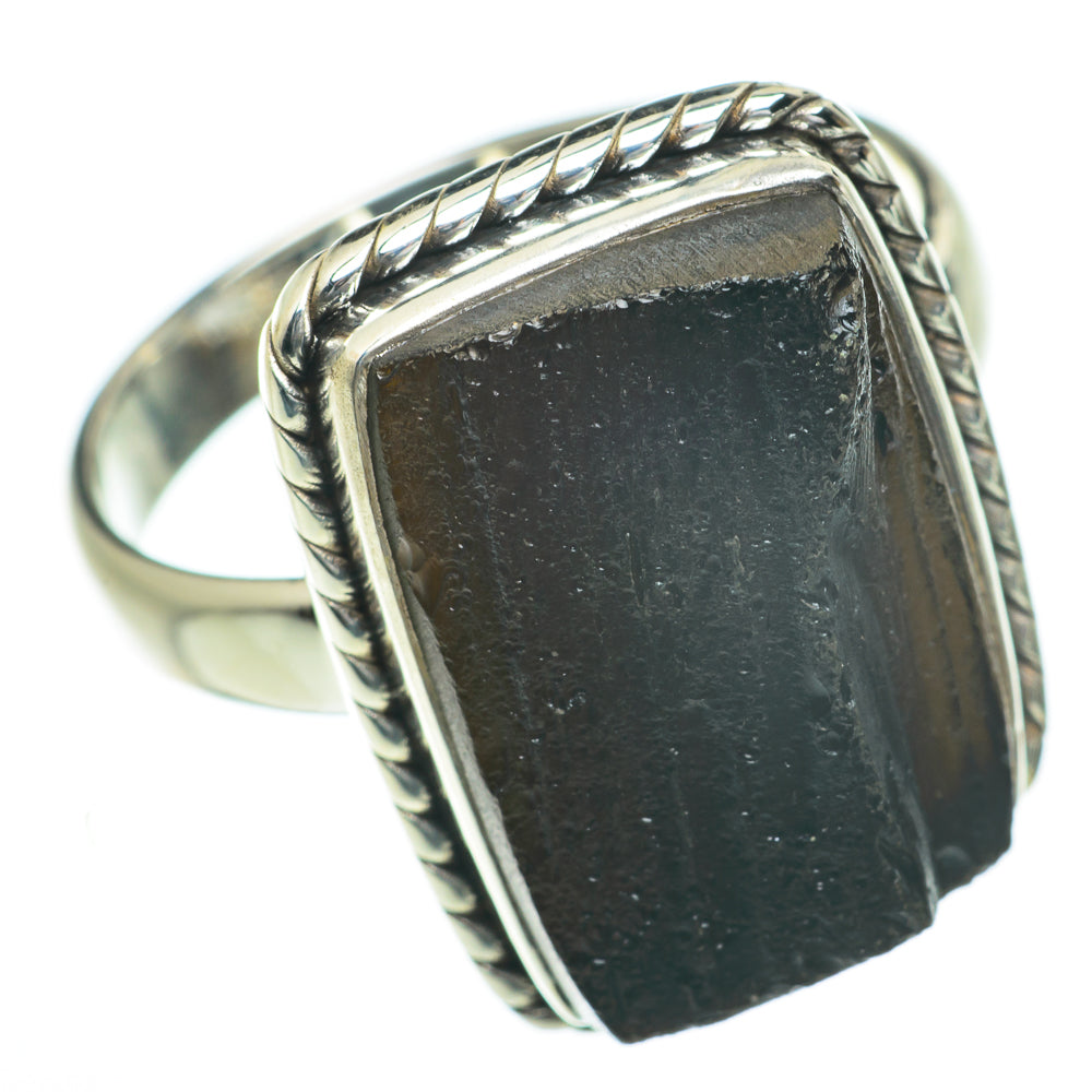Tektite Rings handcrafted by Anasilvercos - RING60052