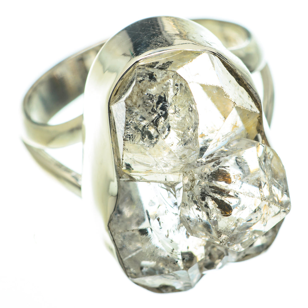 Herkimer Diamond Rings handcrafted by Anasilvercos - RING60054