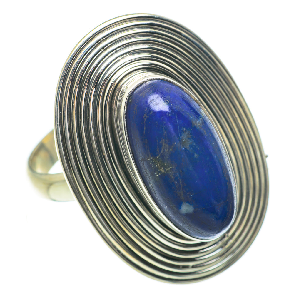 Lapis Lazuli Rings handcrafted by Anasilvercos - RING60062