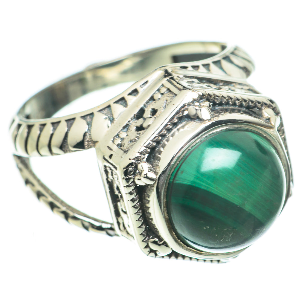 Malachite Rings handcrafted by Anasilvercos - RING60063