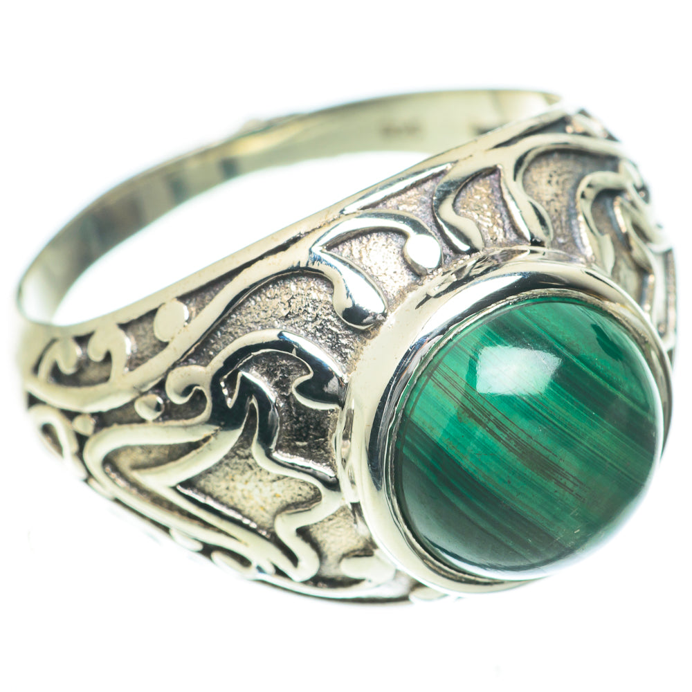 Malachite Rings handcrafted by Anasilvercos - RING60068