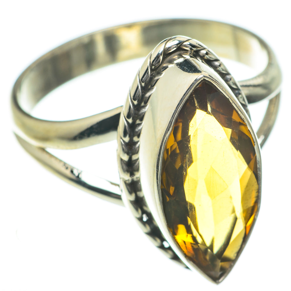 Mandarin Citrine Rings handcrafted by Anasilvercos - RING60072