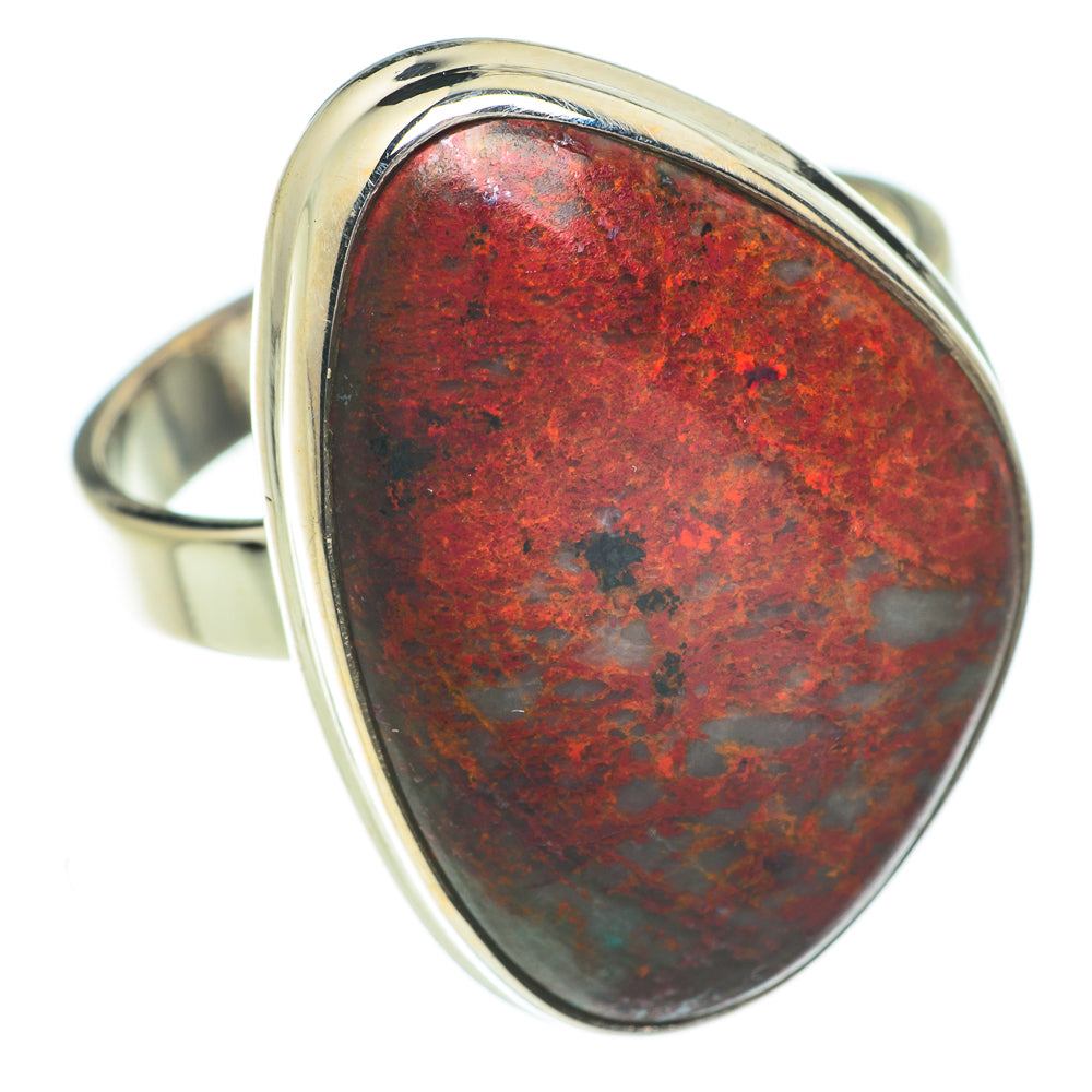 Bloodstone Rings handcrafted by Anasilvercos - RING60078
