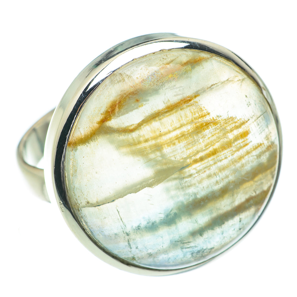 Green Fluorite Rings handcrafted by Anasilvercos - RING60096