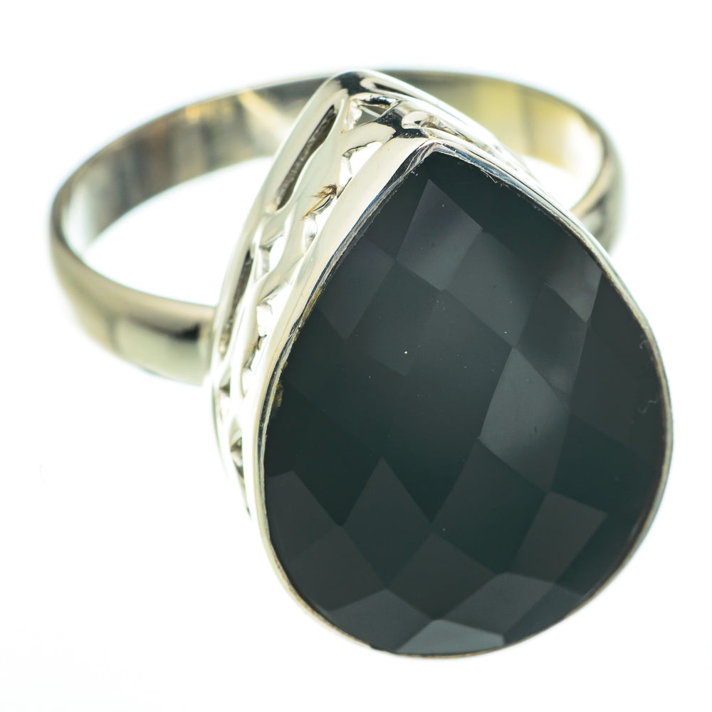 Black Onyx Rings handcrafted by Anasilvercos - RING60113