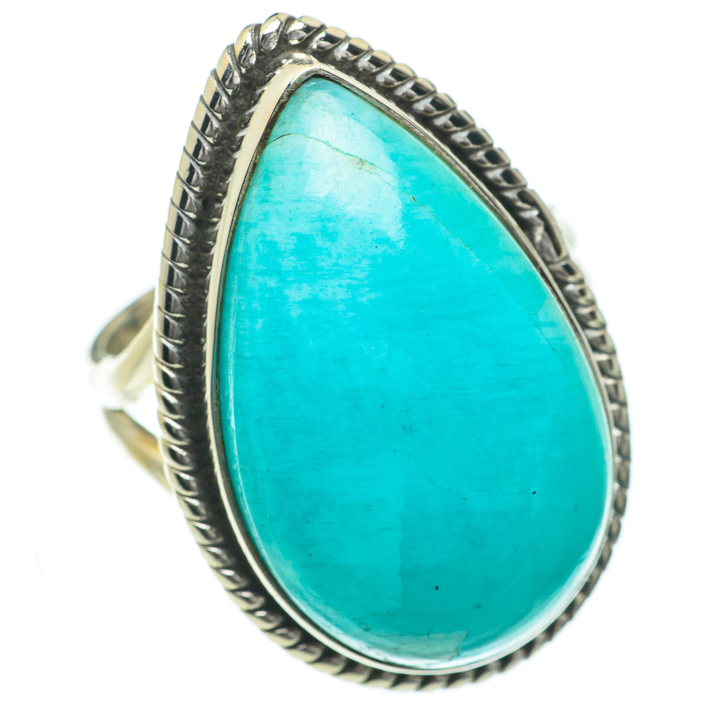 Larimar Rings handcrafted by Anasilvercos - RING60119