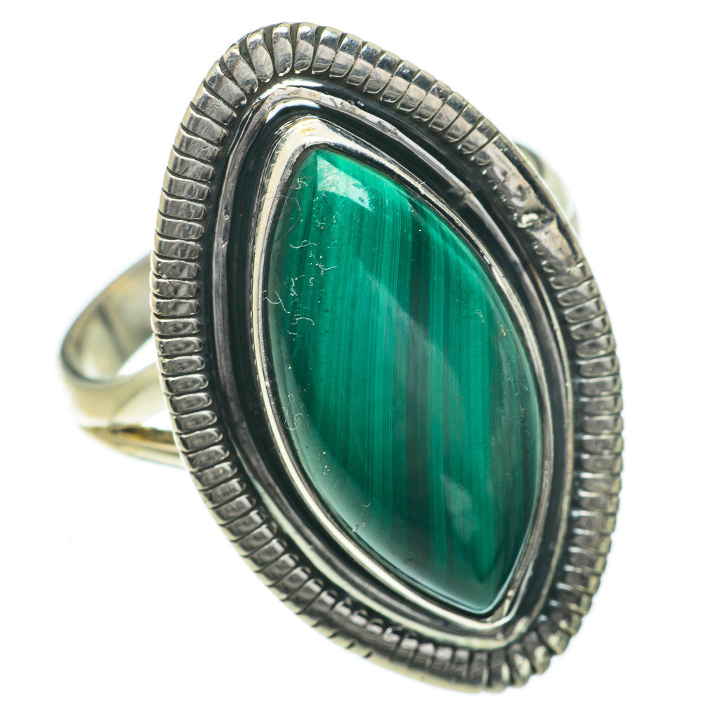 Malachite Rings handcrafted by Anasilvercos - RING60122