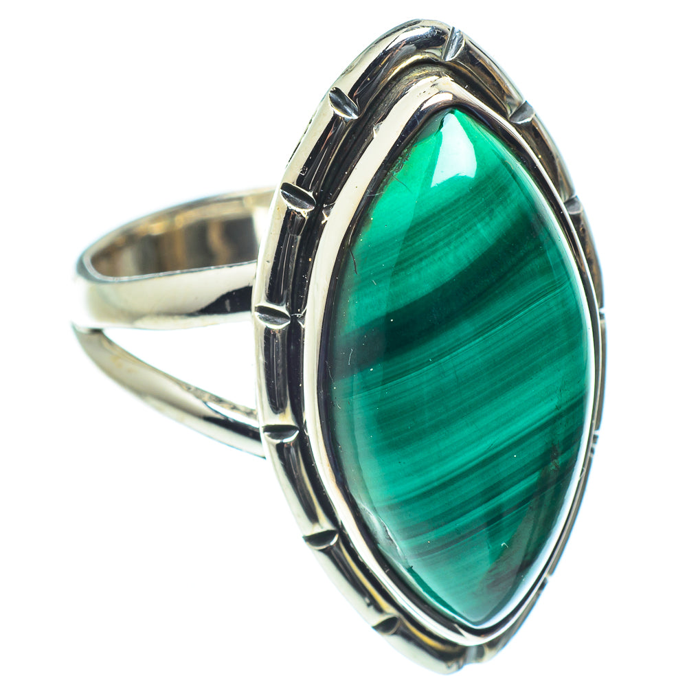 Malachite Rings handcrafted by Anasilvercos - RING60137