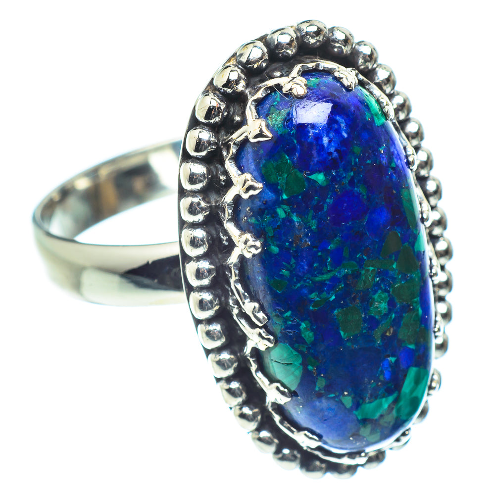 Azurite Rings handcrafted by Anasilvercos - RING60138