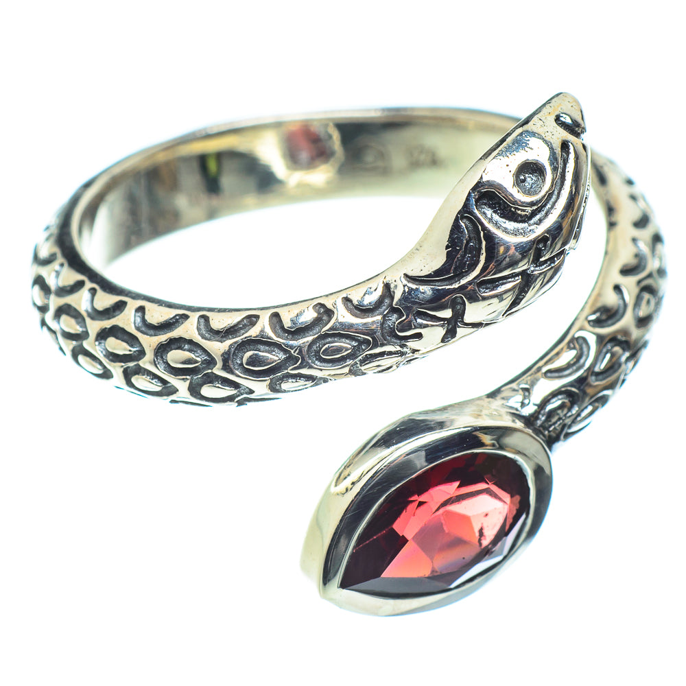 Garnet Rings handcrafted by Anasilvercos - RING60154