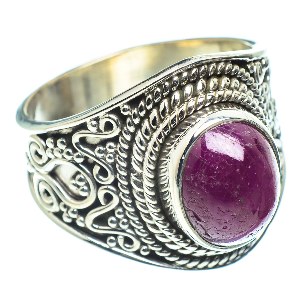 Pink Tourmaline Rings handcrafted by Anasilvercos - RING60156